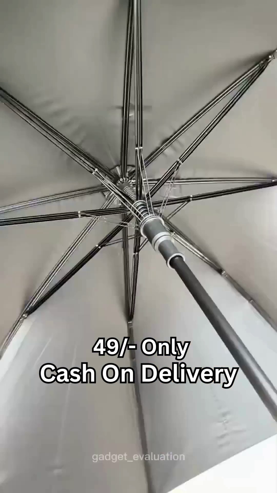 3-in-1 Walking Stick Umbrella – Sturdy Cane Handle with Rain Protection