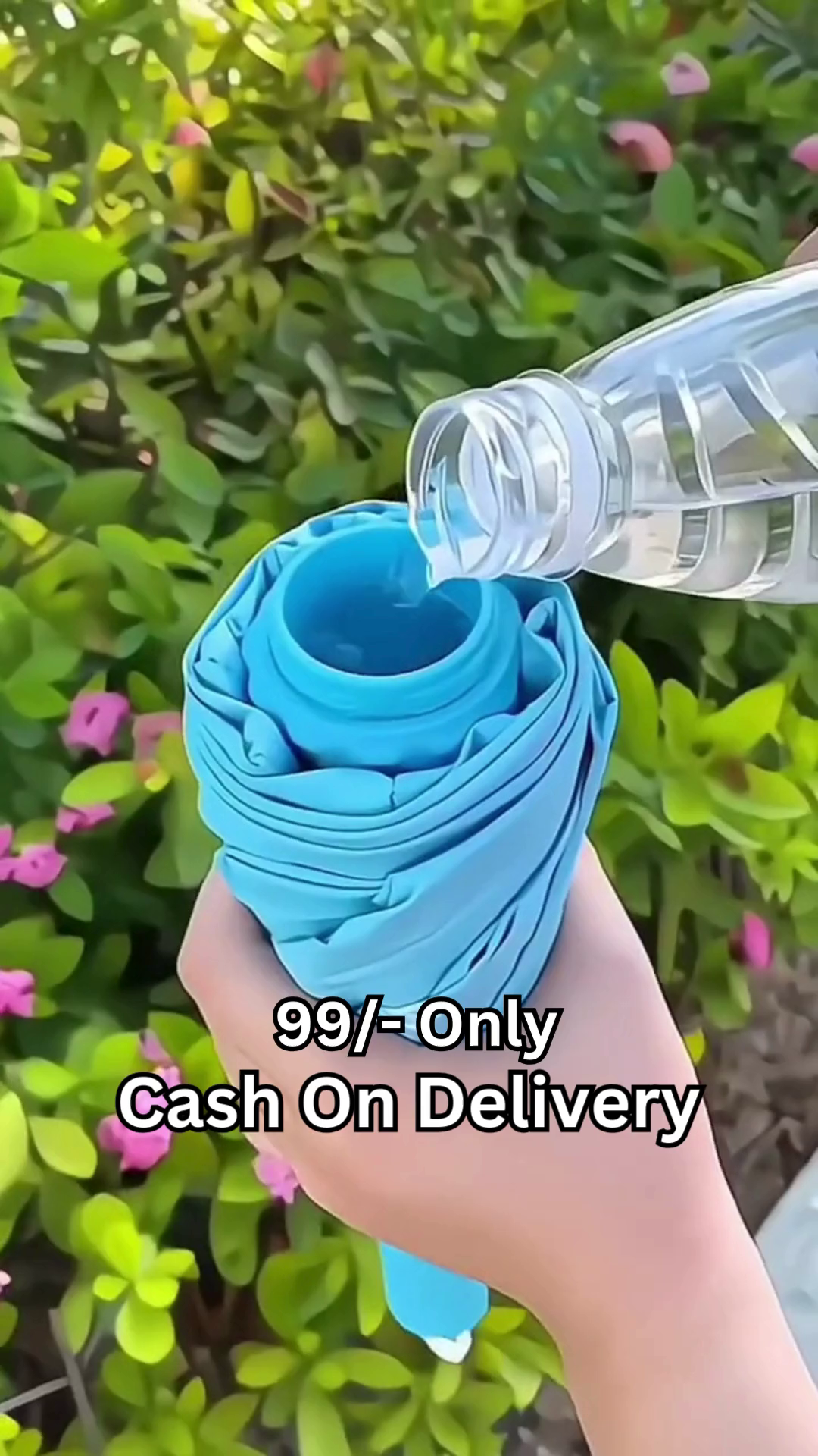 Windproof Reverse Folding Umbrella – Compact, UV-Proof & Drip-Free Design