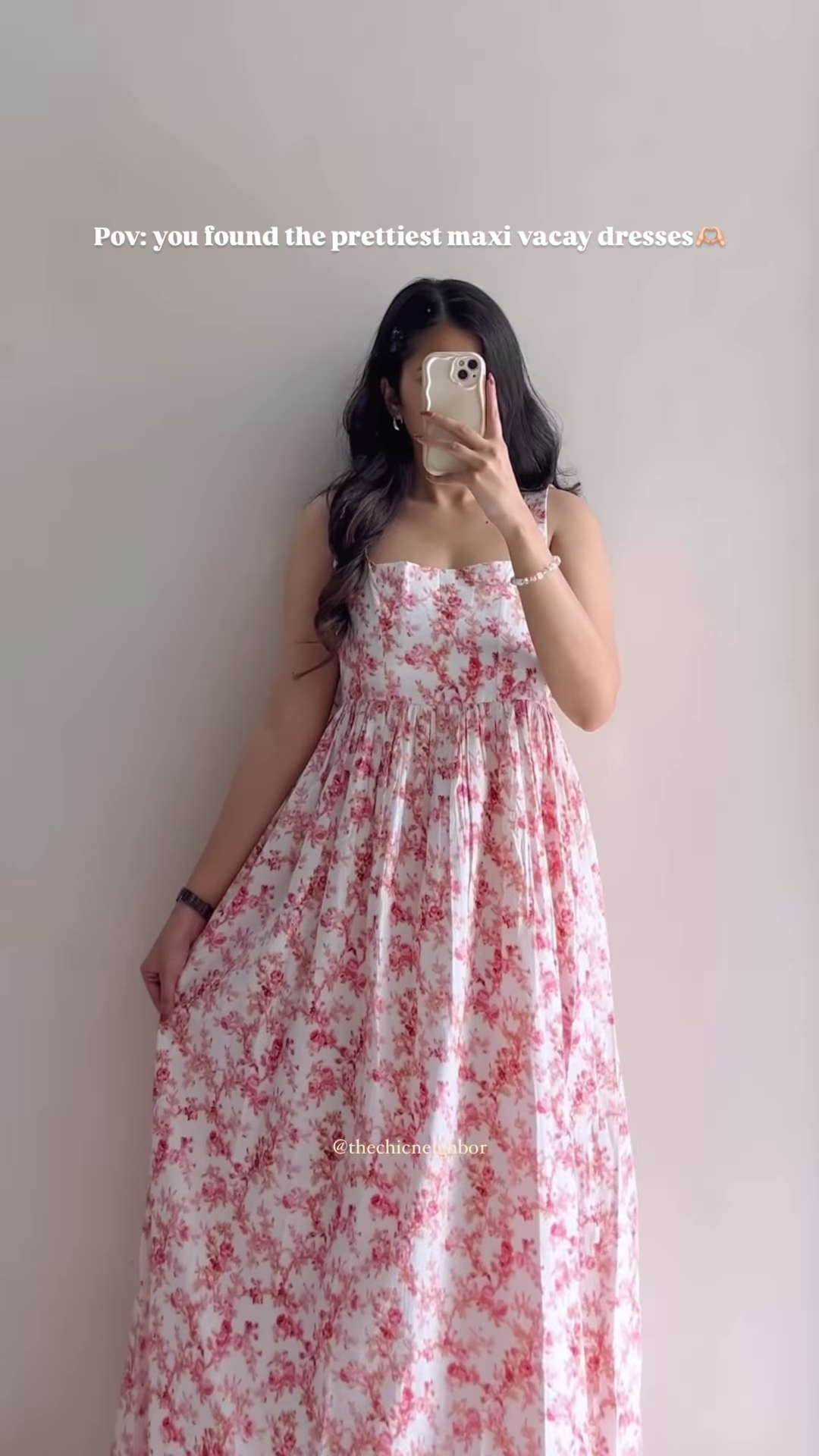 Women’s Sleeveless Blue-Beige Floral Print Maxi Dress – Lightweight Vacation-Ready Fashion