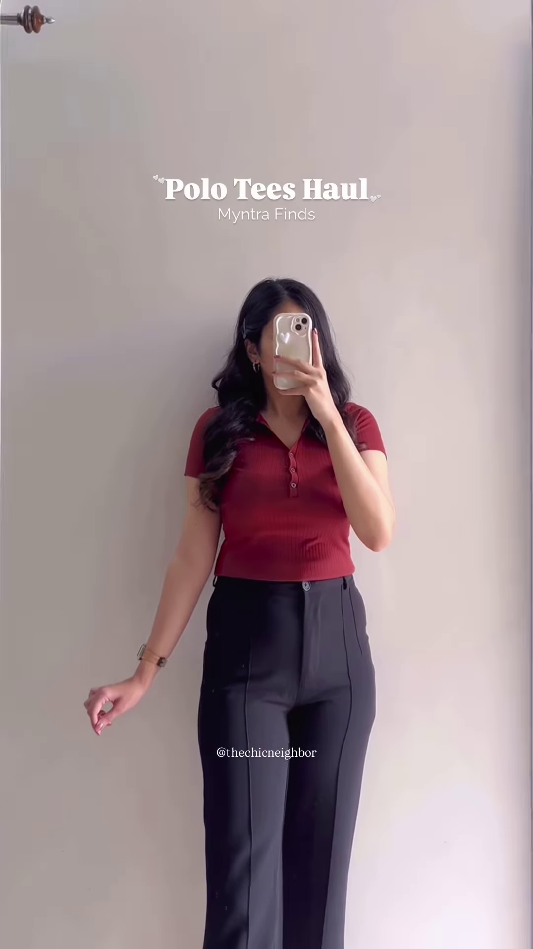 Navy Polo T-Shirt with White Pants – Smart Casual Streetwear Haul Look