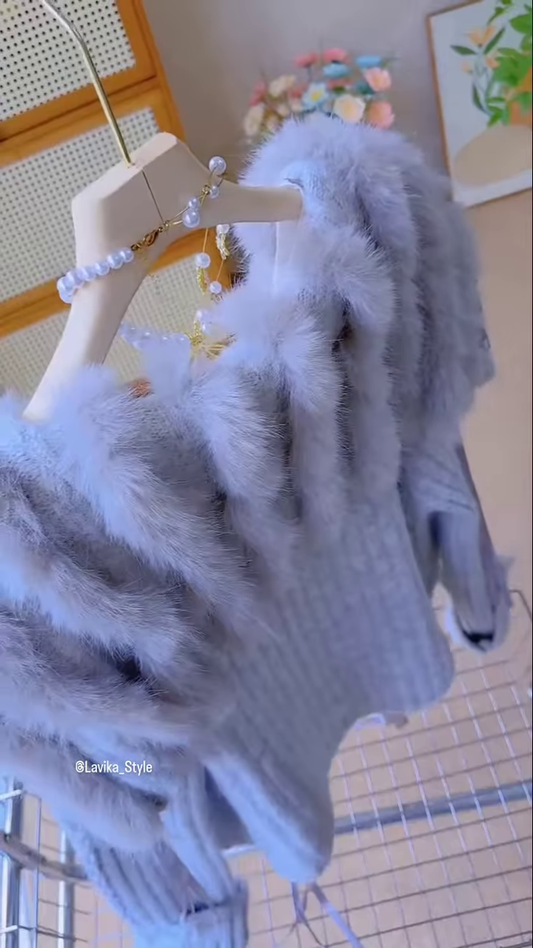 Cozy and Chic Hooded Knit Set