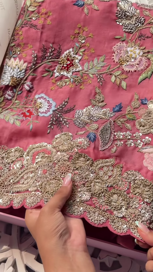 Assortment of Colorful Hand Block Printed Fabrics