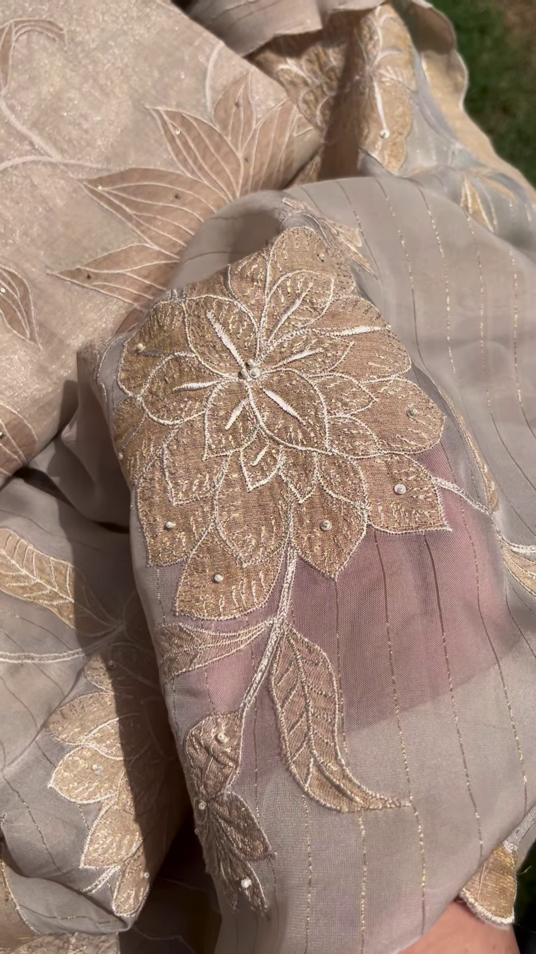 Kutch Handwork Embroidered Kurta with Mirror Work