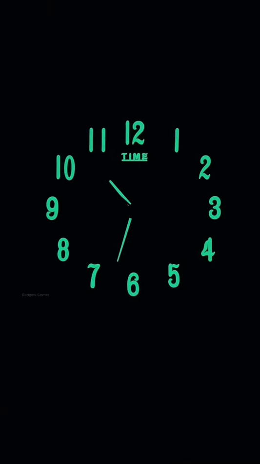 π Glow-in-the-Dark Wall Clock β Time That Shines at Night! π‘π°