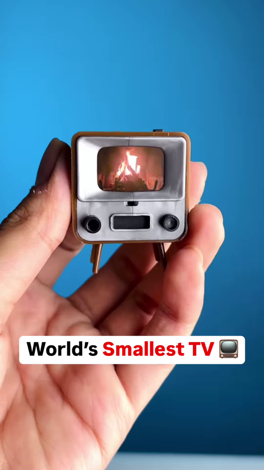 π¬ Worldβs Smallest TV β Big Entertainment in a Tiny Package! π§²πΊ