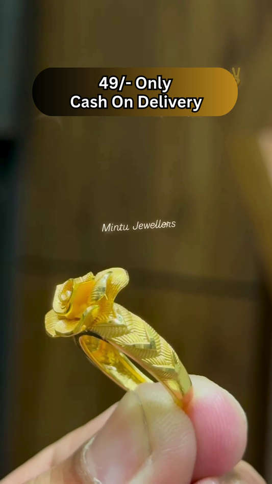 Rose Flower Ring β Delicate Floral Jewelry