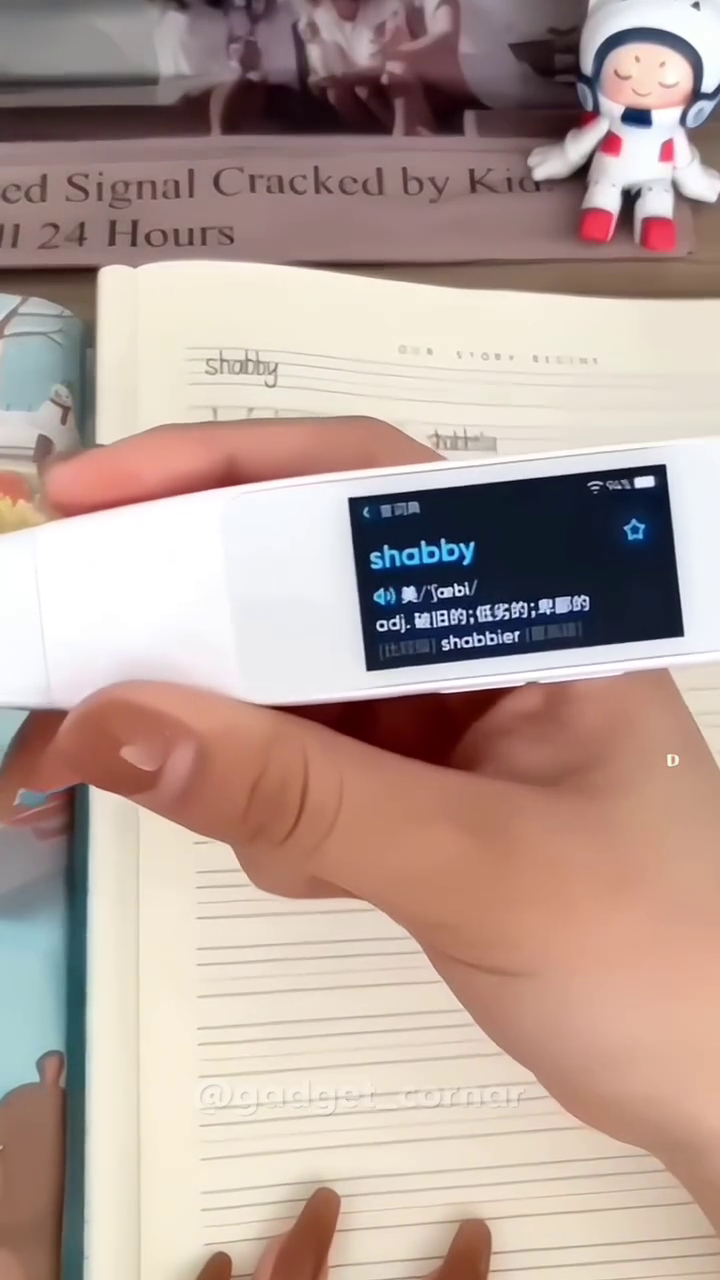 Smart Text Reader Pen – Portable Language Scanner and Translator for Easy Learning