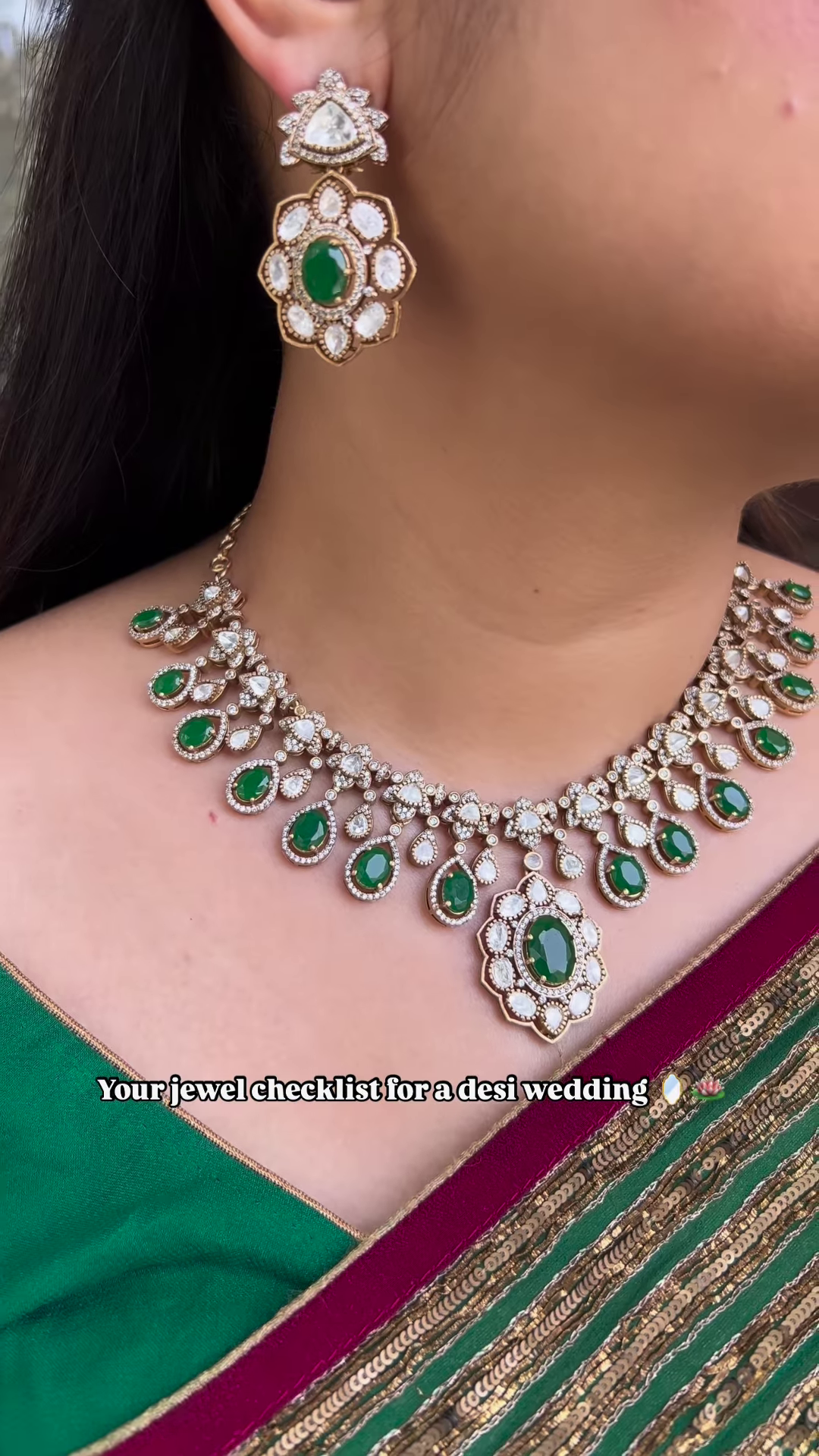 Exquisite Bridal Gold-Toned Multi-Tiered Hanging Adornments with Dangle Beads and Leaf Accents