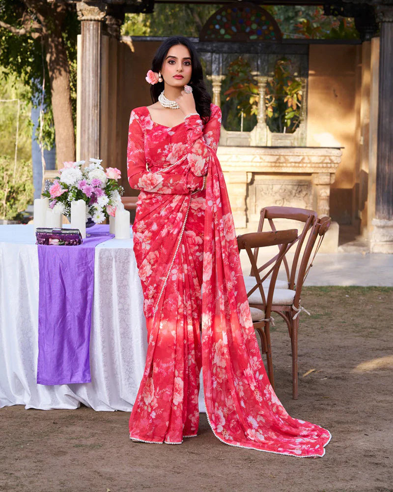 Pre-Draped Saree