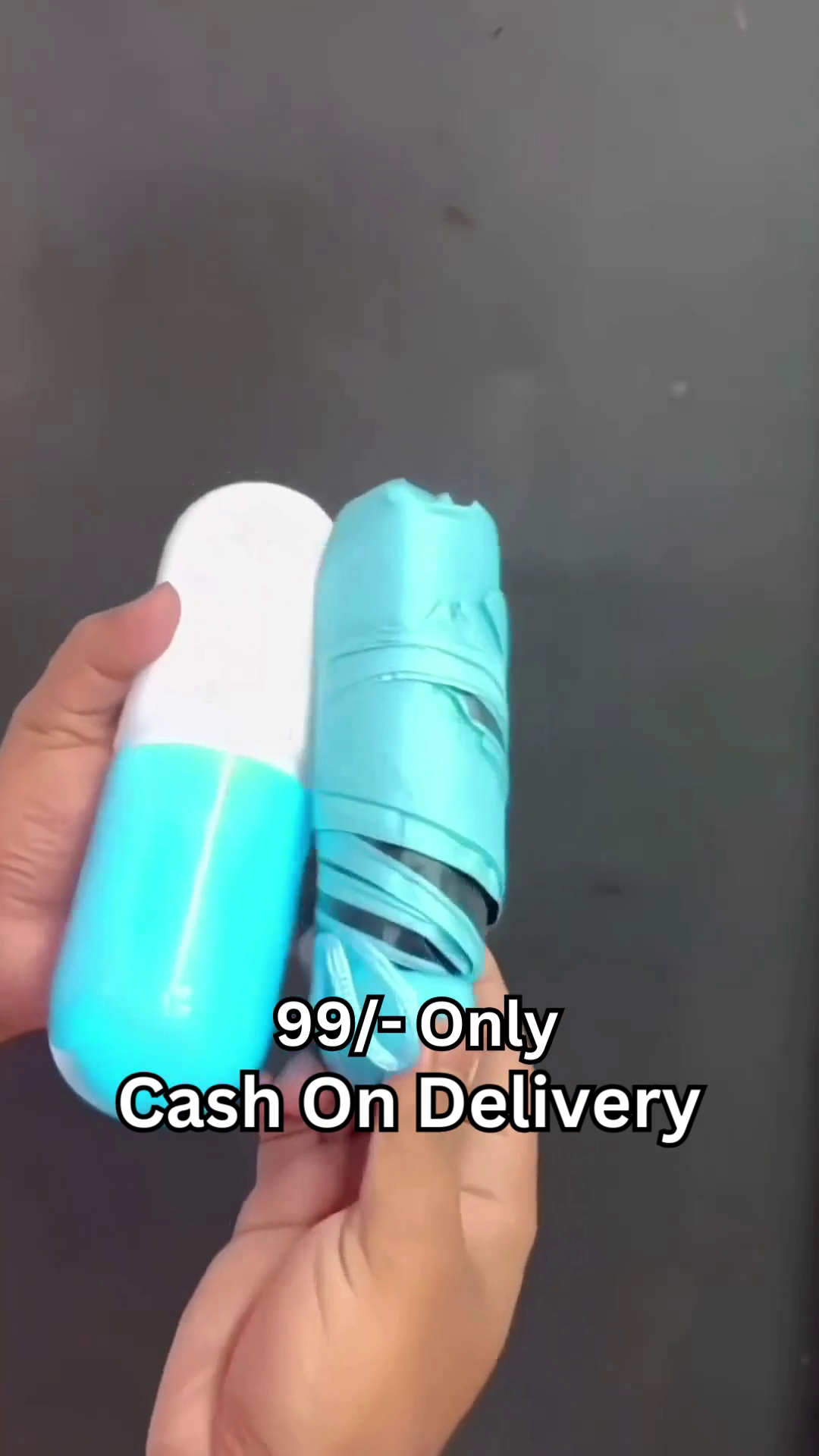 Mini Capsule Folding Umbrella with Protective Hard Shell Case – Compact, Lightweight & Stylish for Daily Use