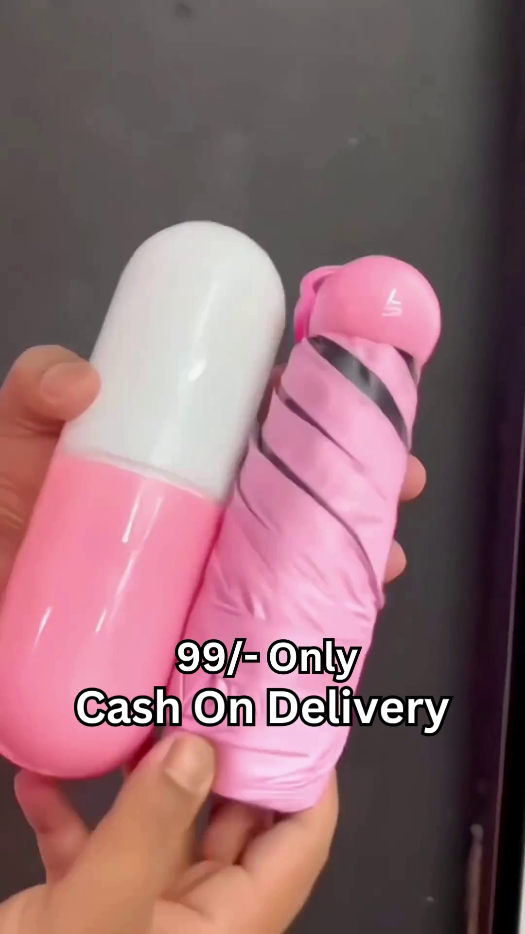 Mini Capsule Folding Umbrella with Protective Hard Shell Case – Compact, Lightweight & Stylish for Daily Use