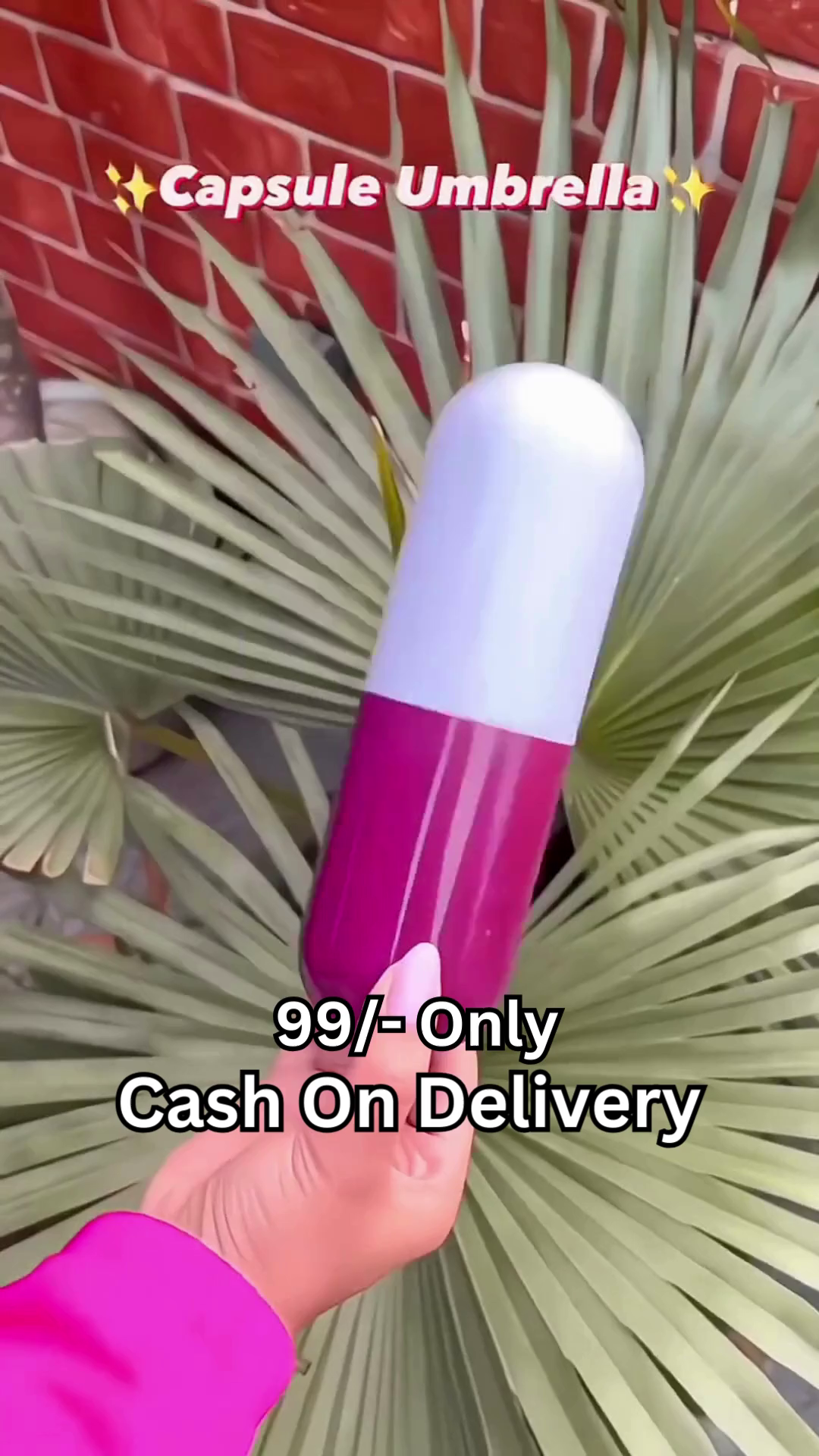 Mini Capsule Folding Umbrella with Protective Hard Shell Case – Compact, Lightweight & Stylish for Daily Use