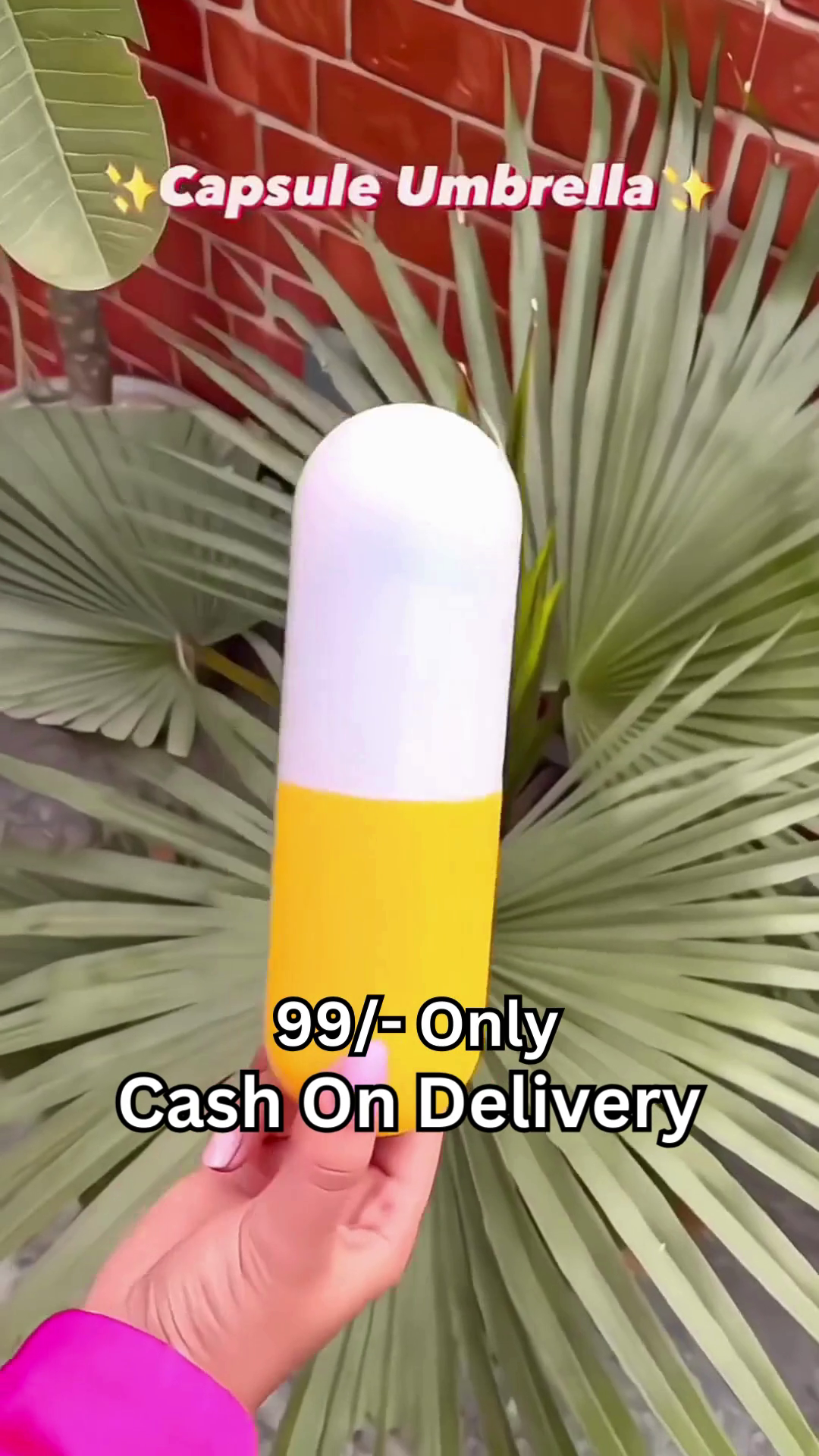 Mini Capsule Folding Umbrella with Protective Hard Shell Case – Compact, Lightweight & Stylish for Daily Use