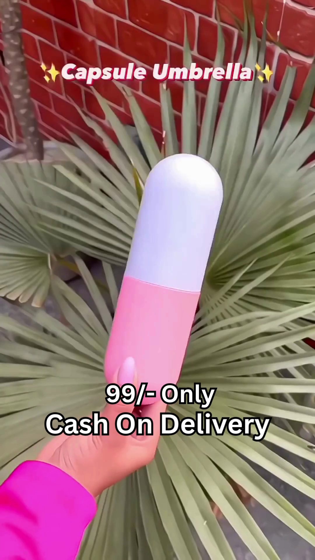 Mini Capsule Folding Umbrella with Protective Hard Shell Case – Compact, Lightweight & Stylish for Daily Use