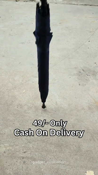 3-in-1 Walking Stick Umbrella – Sturdy Cane Handle with Rain Protection
