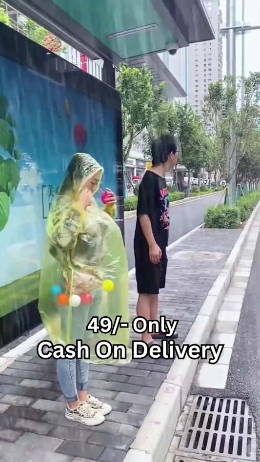 Portable Raincoat in Keychain Ball – Compact, Colorful & Waterproof Travel Essential