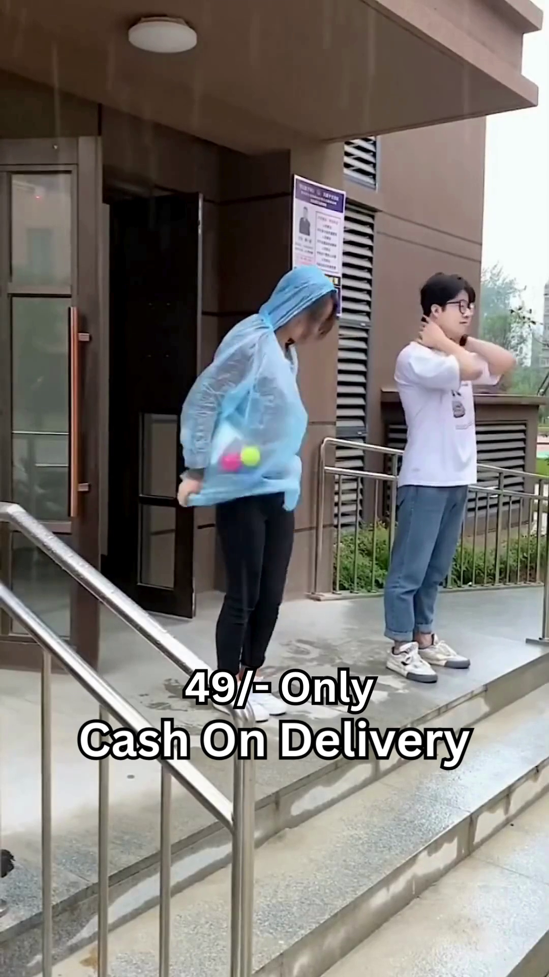 Portable Raincoat in Keychain Ball – Compact, Colorful & Waterproof Travel Essential