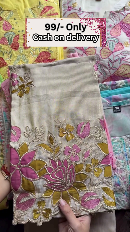 Packaged Women’s Embroidered Kurtis Assortment