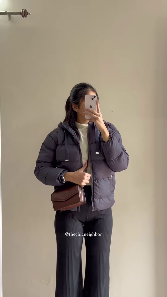 Everyday Puffer Jacket – Warm, Lightweight, and Effortlessly Minimal 🧥❄️