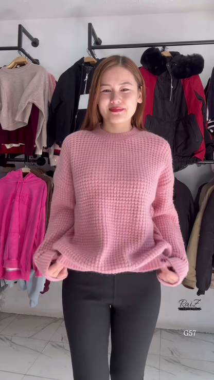 Textured Knit Sweater & Jogger Co-ord Set 🧵 Available in 6 Stylish Colors