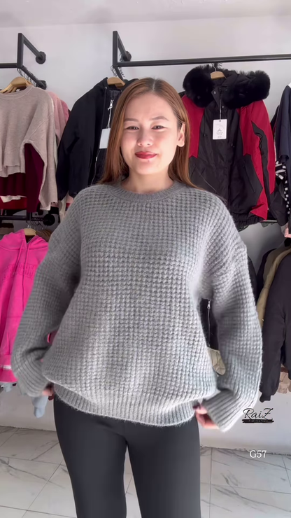 Textured Knit Sweater & Jogger Co-ord Set 🧵 Available in 6 Stylish Colors