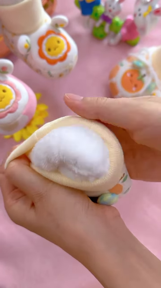 Flower-Faced Plush Toys πΈπ§Έ With Embroidered Details & Dress-Up Appeal β Multi-Color Variants