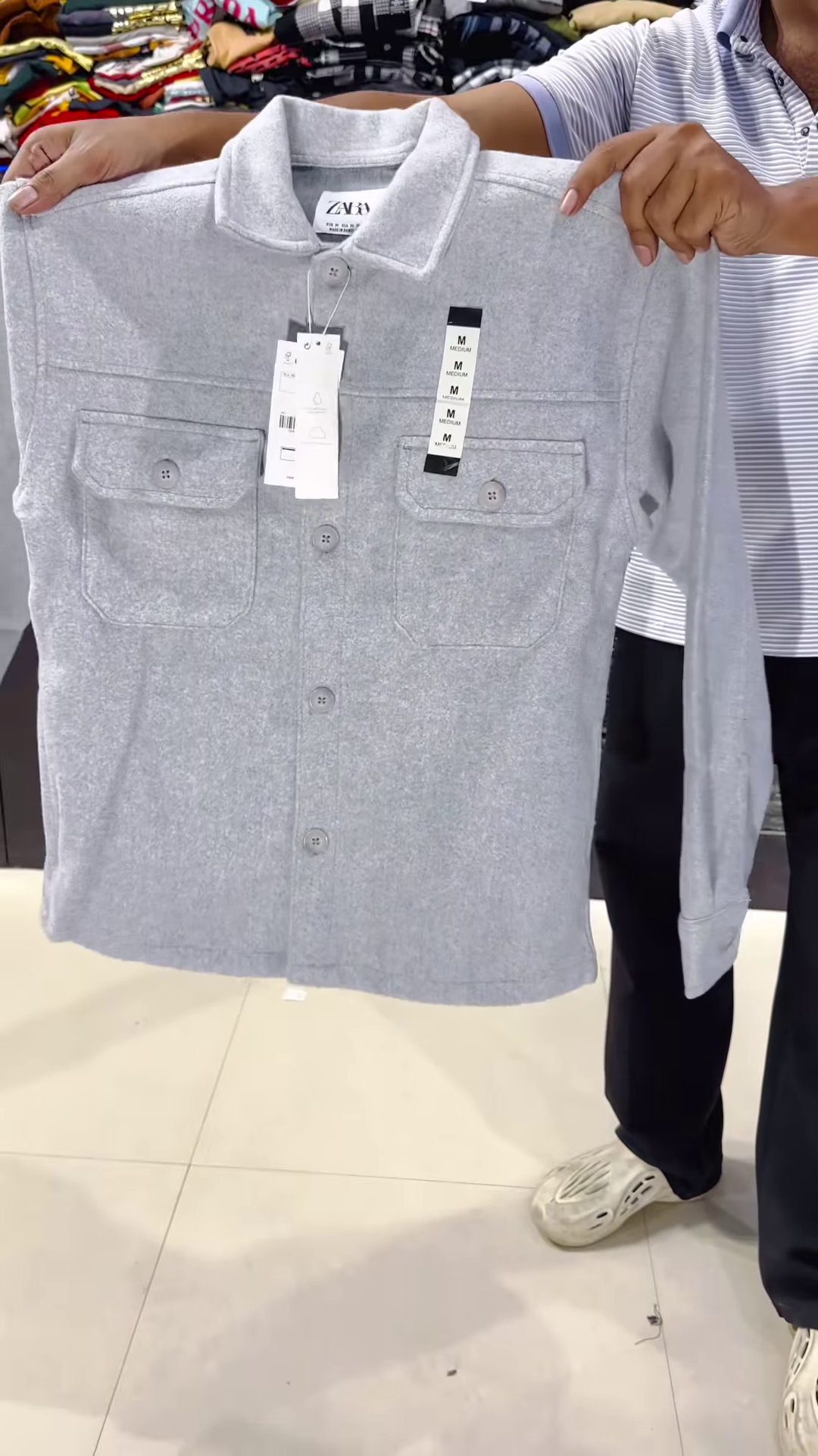 Utility Pocket Shirts & Jackets 👔🧥 – Relaxed Fit in Grey, Tan & Navy Variant