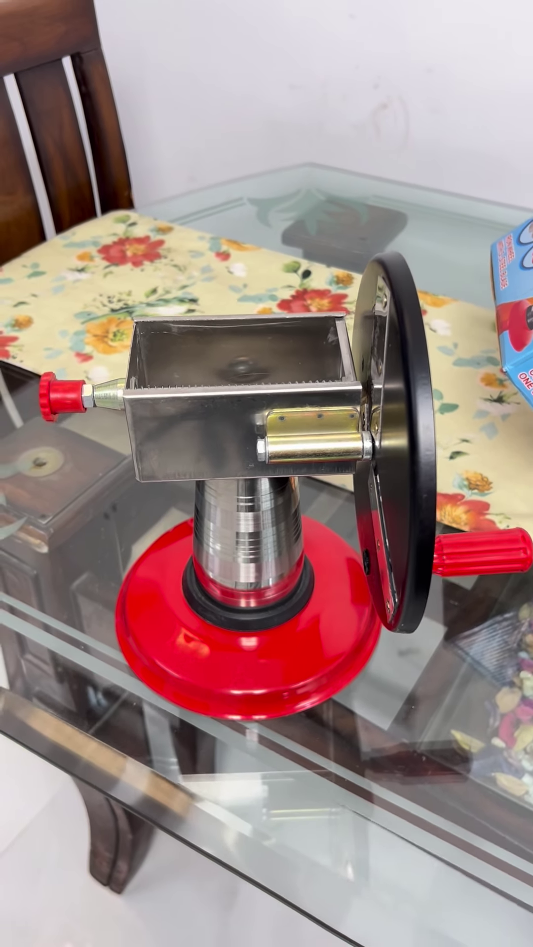 Manual Rotary Potato Slicer and Chip Maker