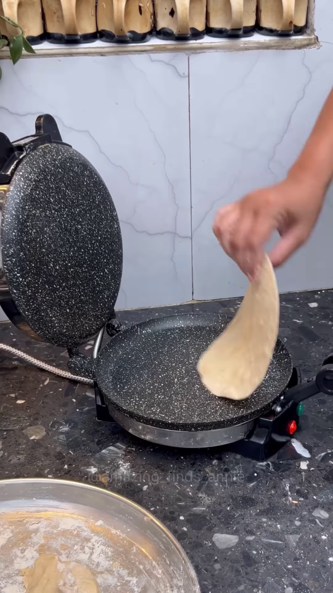 Dual Heating Non-Stick Granite Roti and Snack Maker