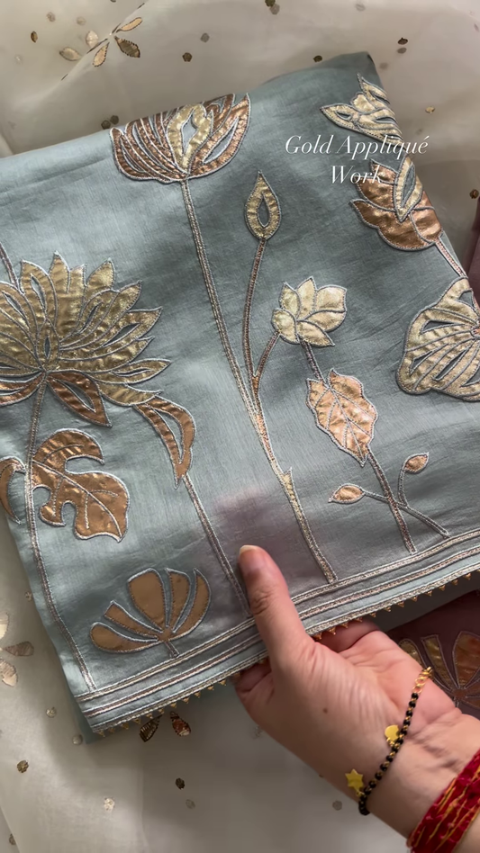 Luxurious Appliqué Work Dupatta