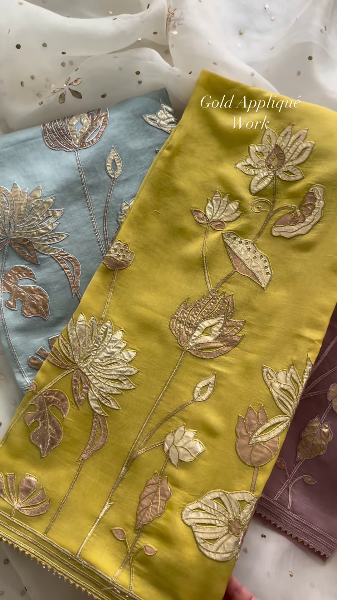 Luxurious Appliqué Work Dupatta
