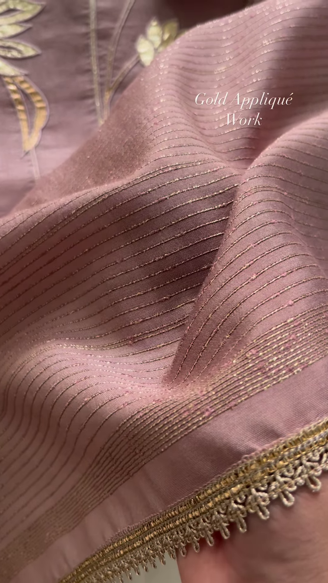 Luxurious Appliqué Work Dupatta