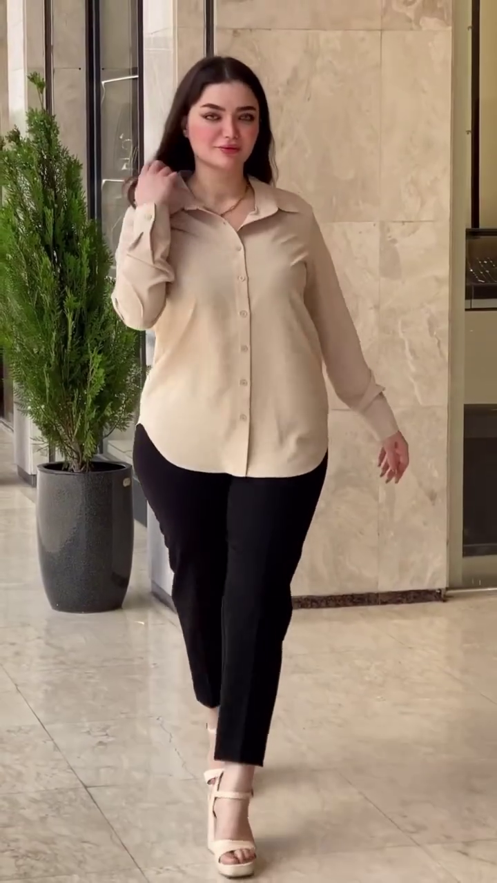 Effortless Chic: The Ultimate Oversized Button-Down Shirt