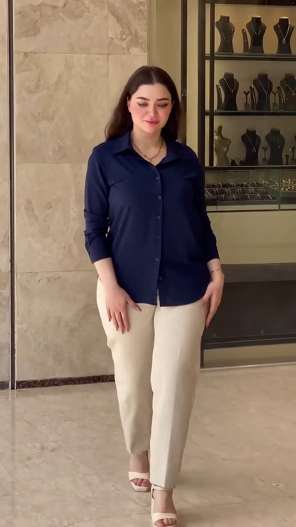 Effortless Chic: The Ultimate Oversized Button-Down Shirt