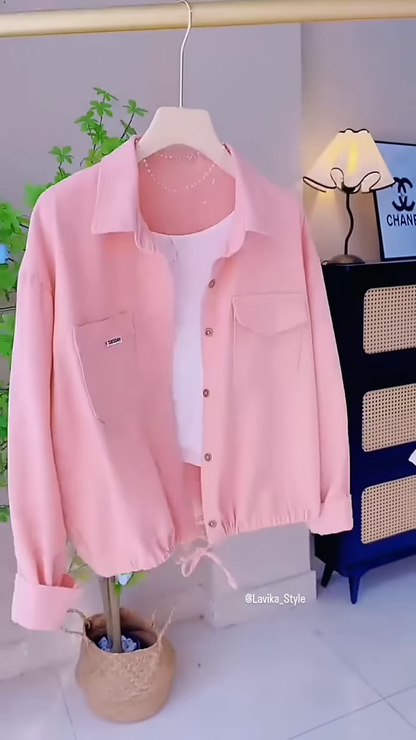 Stylish and Versatile Lightweight Jacket Set