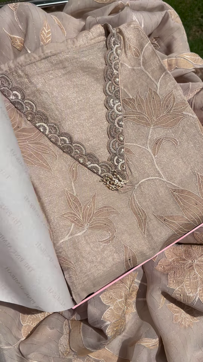 Kutch Handwork Embroidered Kurta with Mirror Work