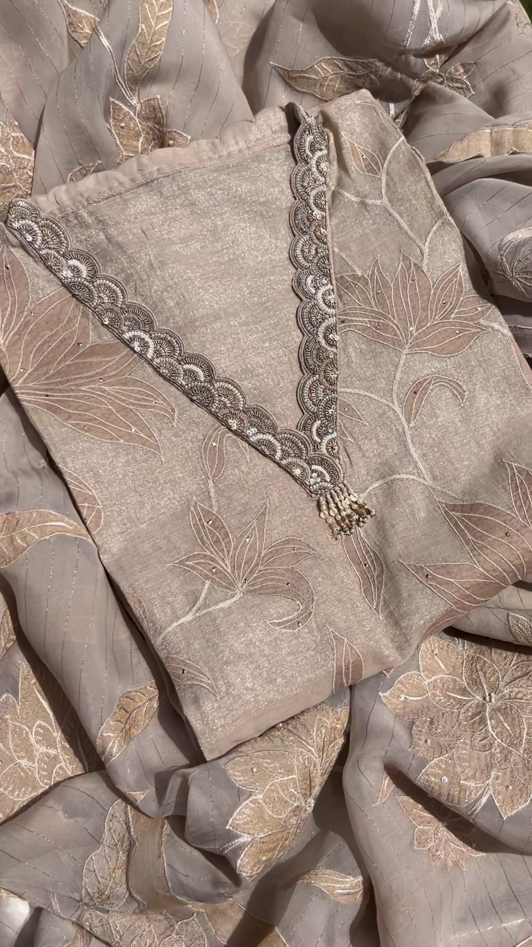 Kutch Handwork Embroidered Kurta with Mirror Work