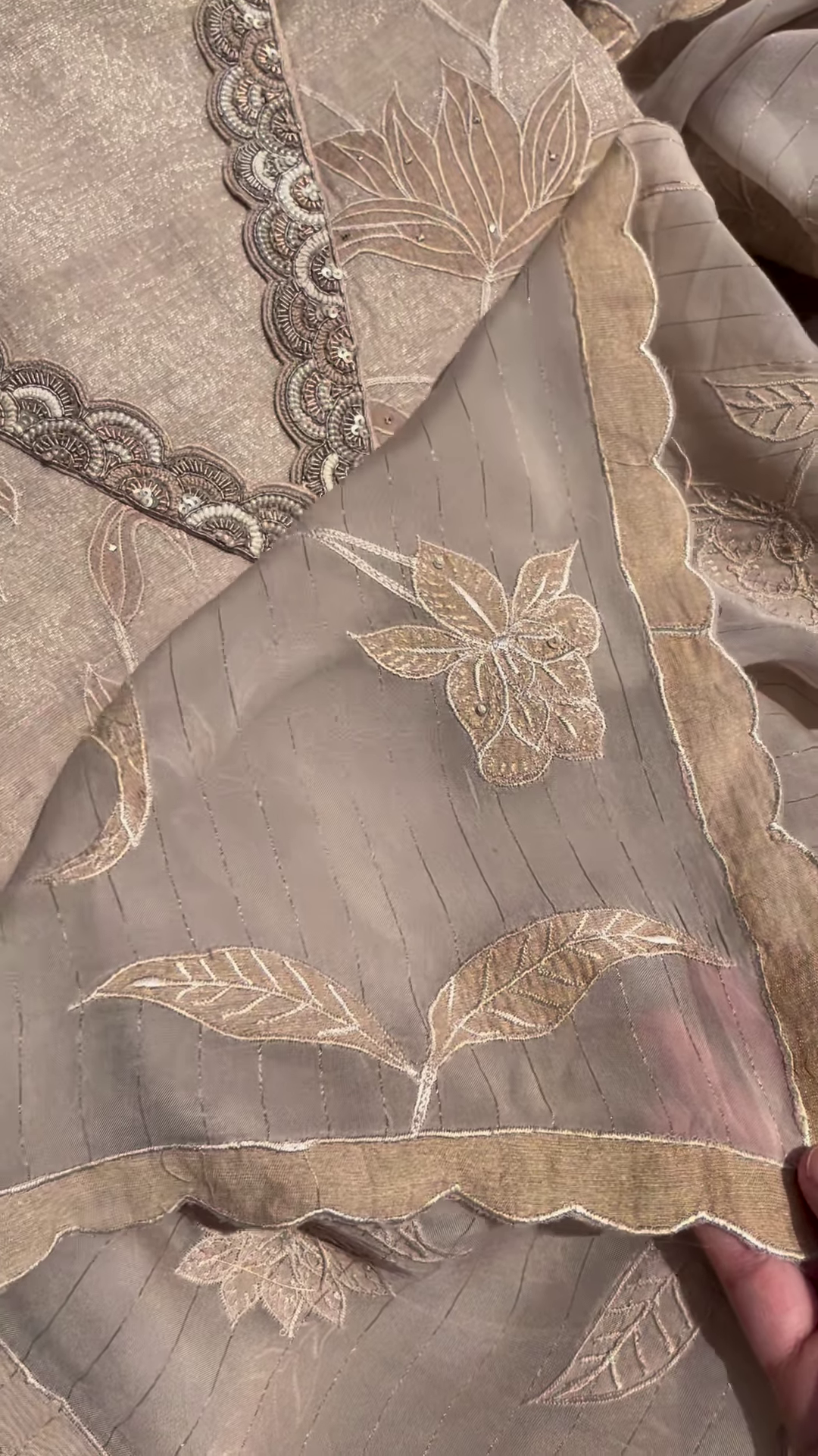 Kutch Handwork Embroidered Kurta with Mirror Work