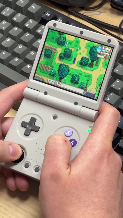 Foldable Retro Handheld Gaming Console – Portable Emulator Device with Classic Game Support