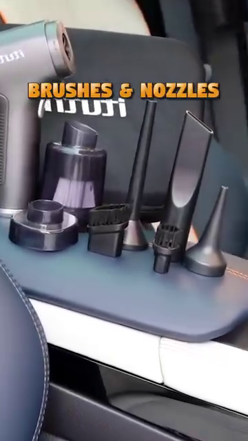 Powerful Portable Handheld Car Vacuum Cleaner – Cordless, Lightweight & High-Suction for Deep Interior Cleaning