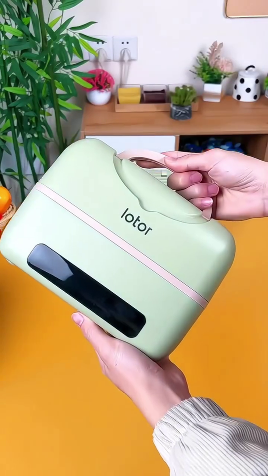 Portable Electric Heated Lunch Box – Compact Food Warmer for Home, Office & Travel