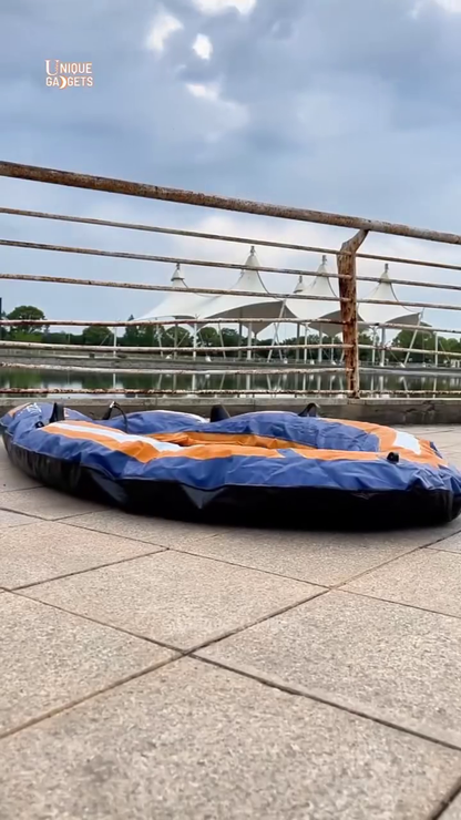 Smart Digital Tire Inflator – Portable Electric Air Compressor with LED Display & Auto Shutoff