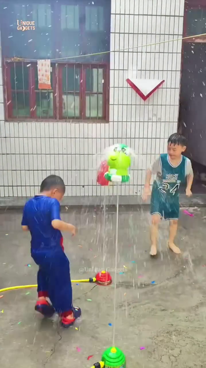 Outdoor Rotating Water Sprinkler Toy for Kids – Fun Backyard Summer Splash Game