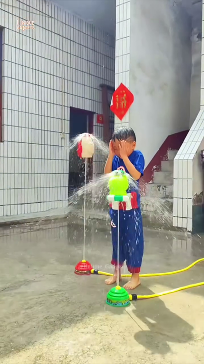 Outdoor Rotating Water Sprinkler Toy for Kids – Fun Backyard Summer Splash Game