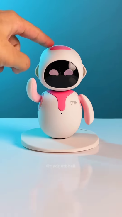 “Cute Robot Emoji Display Companion – Interactive Desktop Digital Pet with Changeable Expressions”