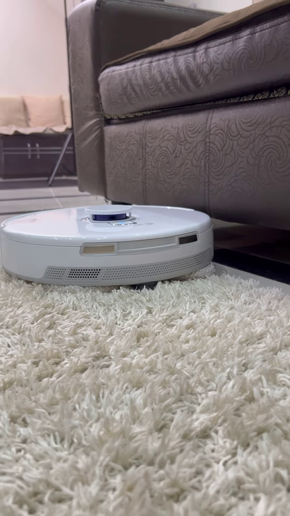 Smart Self-Emptying Robot Vacuum and Mop with Automatic Mop Washing