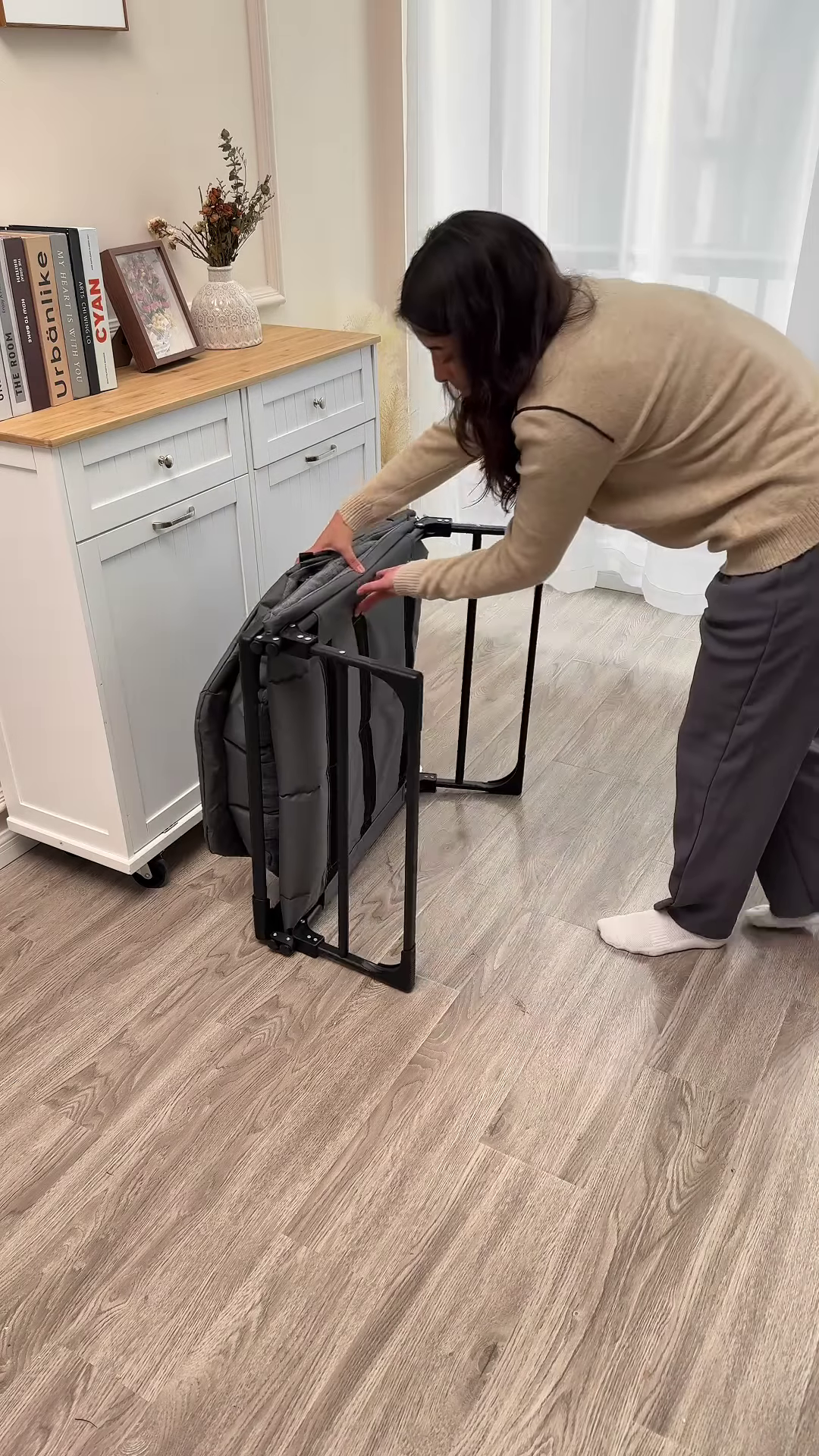 Portable Folding Sleeping Cots for Adults - Easy Setup and Comfortable Rest