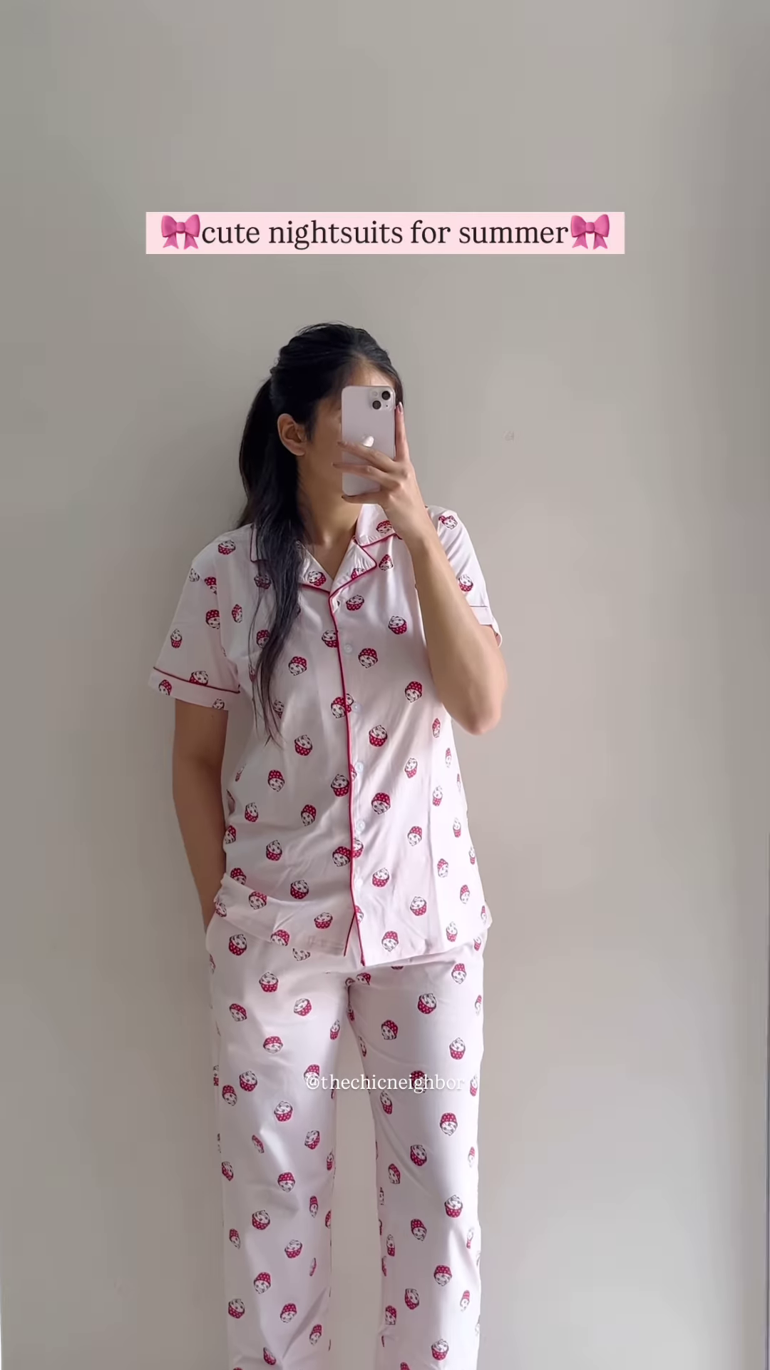 Lightweight Floral Print Women’s Short Sleeve Pajama Set for Summer
