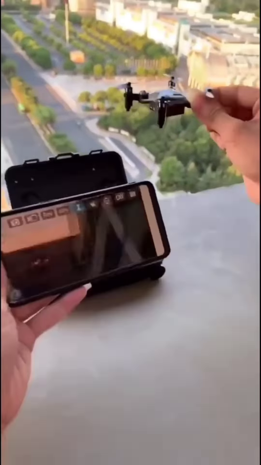 Mini Foldable Drone with Camera Controlled by Smartphone – Portable and Easy to Use