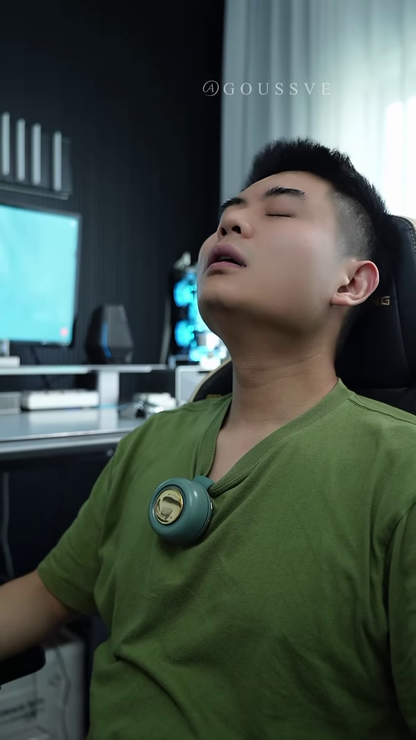 Portable Clip-On Mini Fan for Hat Brim – Rechargeable Personal Cooling